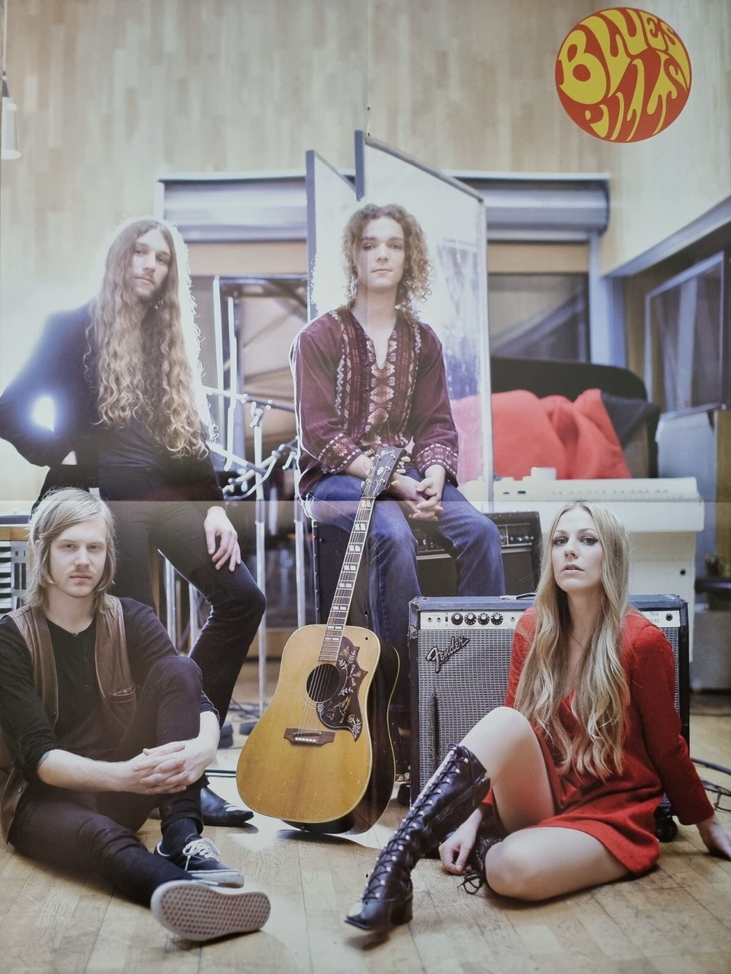 Blues Pills poster, 40 × 55 cm
