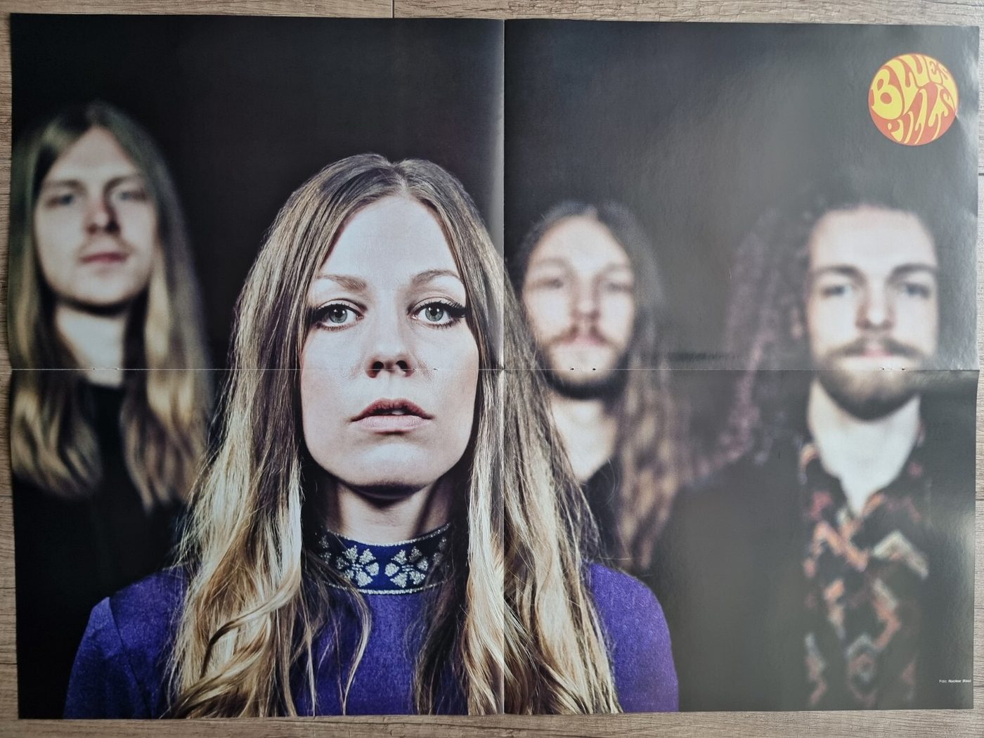 Blues Pills poster, 55 × 40 cm
