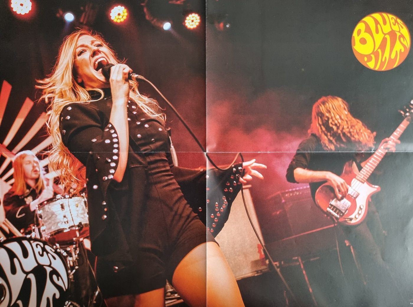 Blues Pills poster, 55 × 40 cm