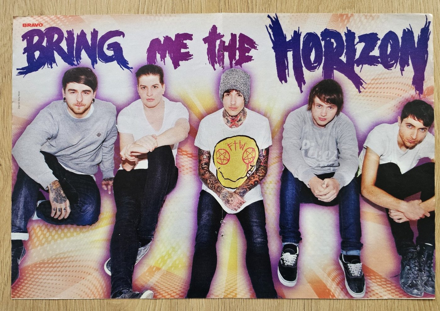 Bring Me The Horizon poster, 40 × 30 cm