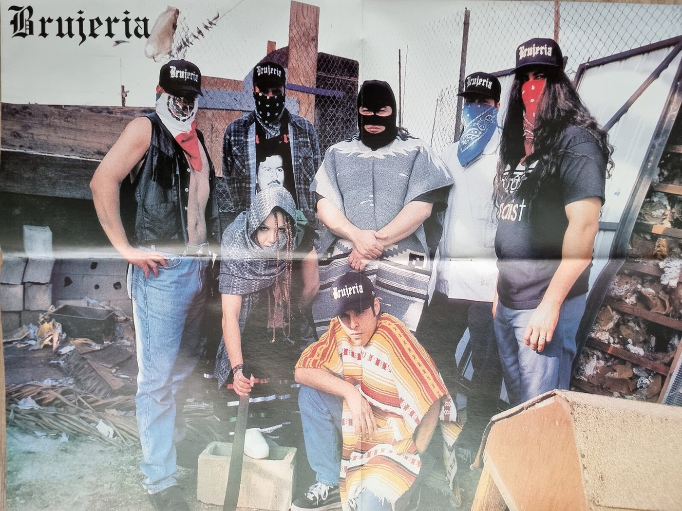 Brujeria poster, 55 × 40 cm