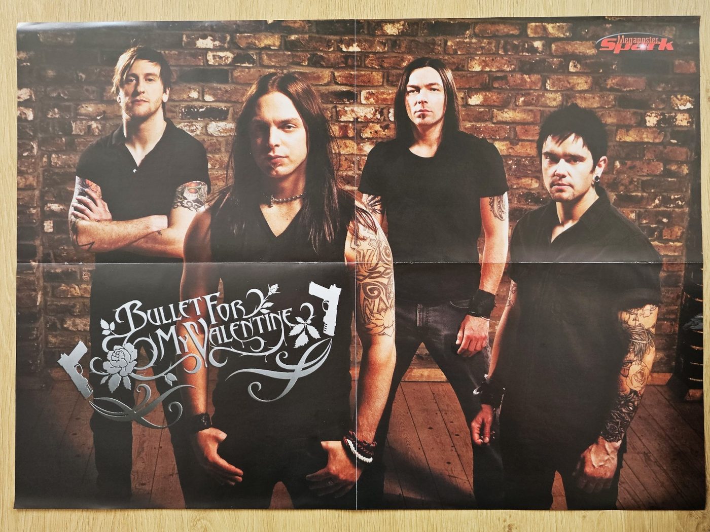 Bullet for My Valentine poster, 55 × 40 cm