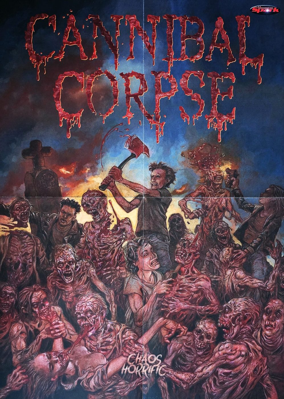 Cannibal Corpse poster, 40 × 55 cm