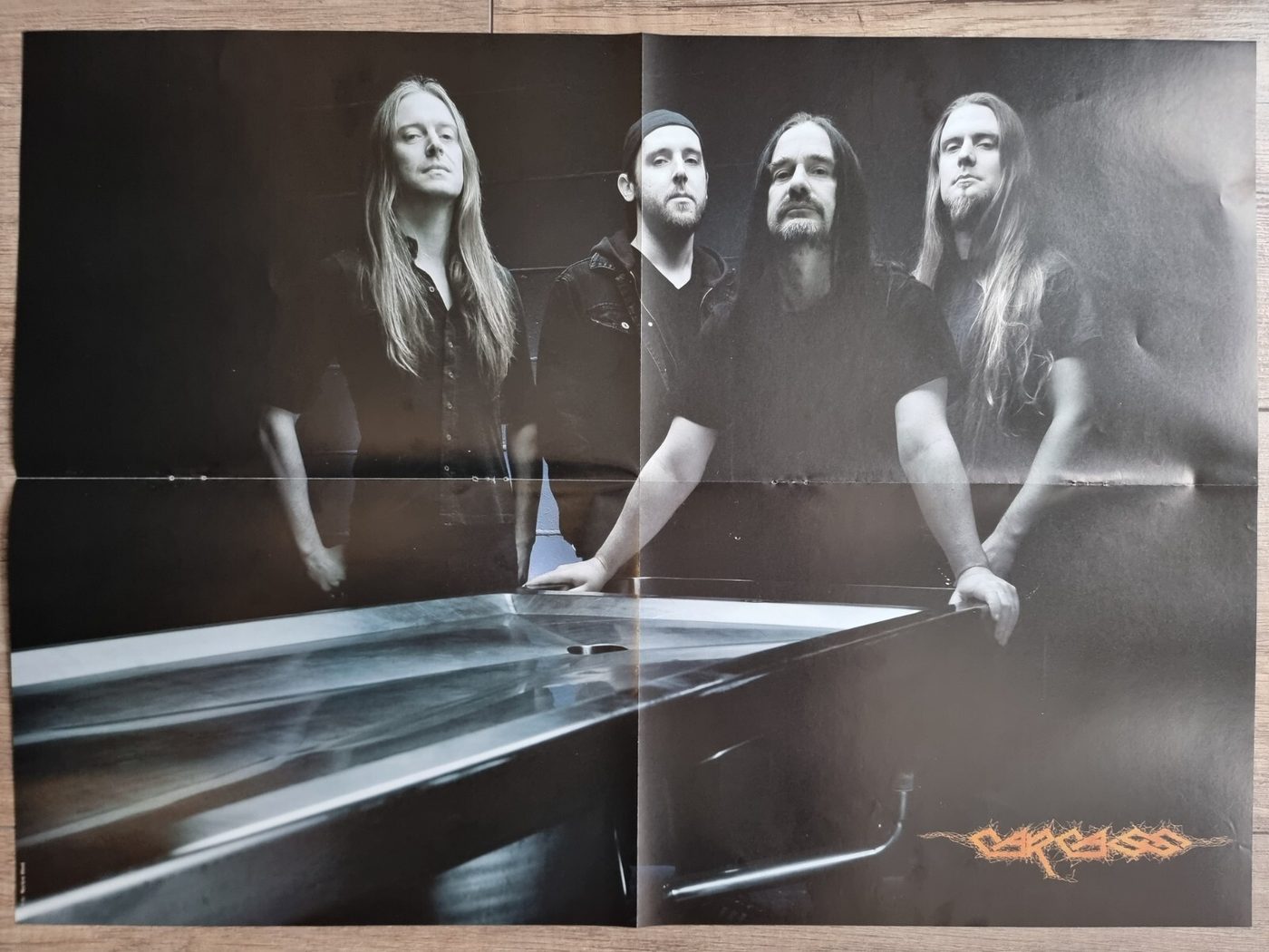 Carcass poster, 55 × 40 cm