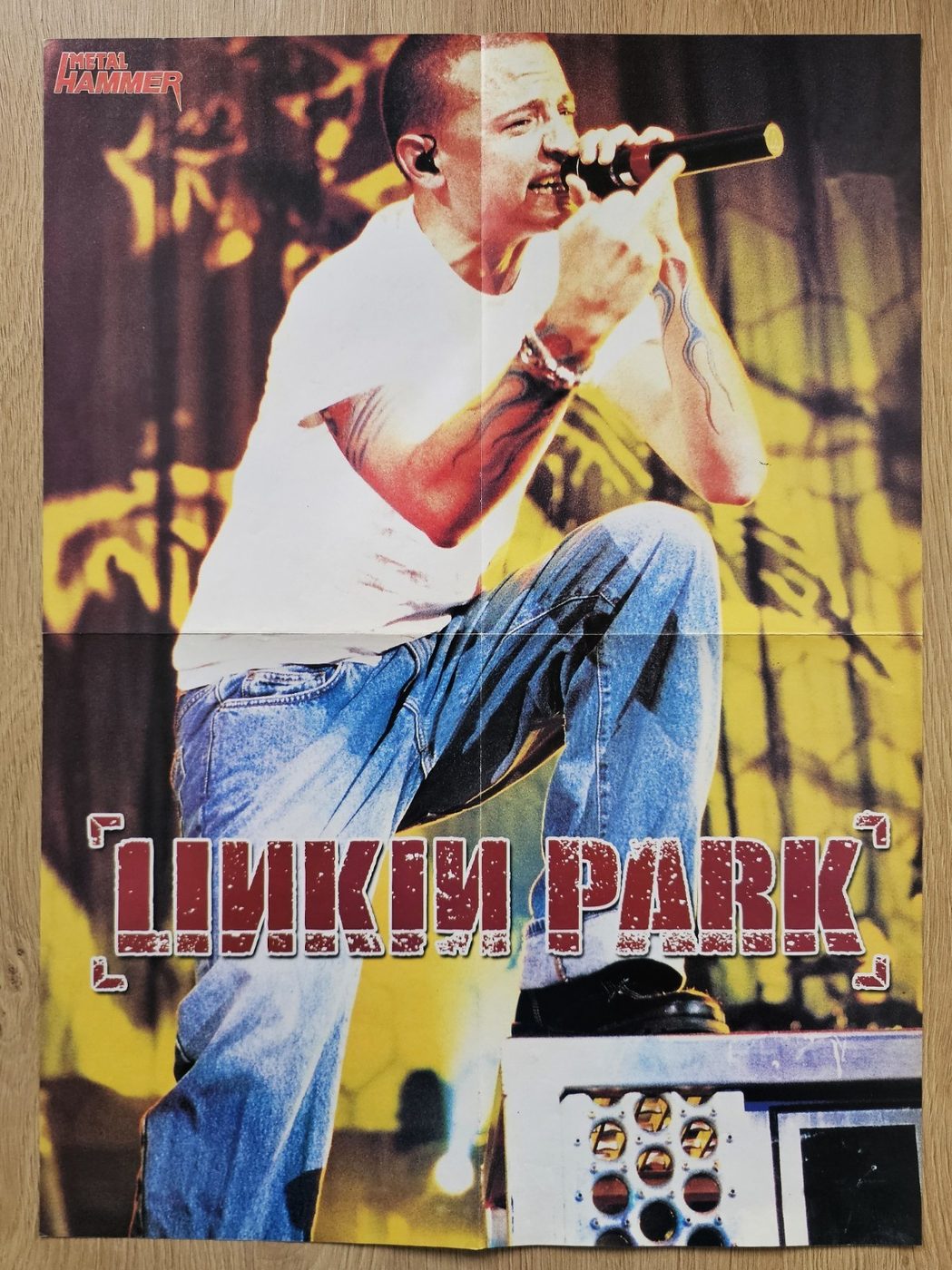 Chester Bennington Linkin Park poster, 40 × 55 cm