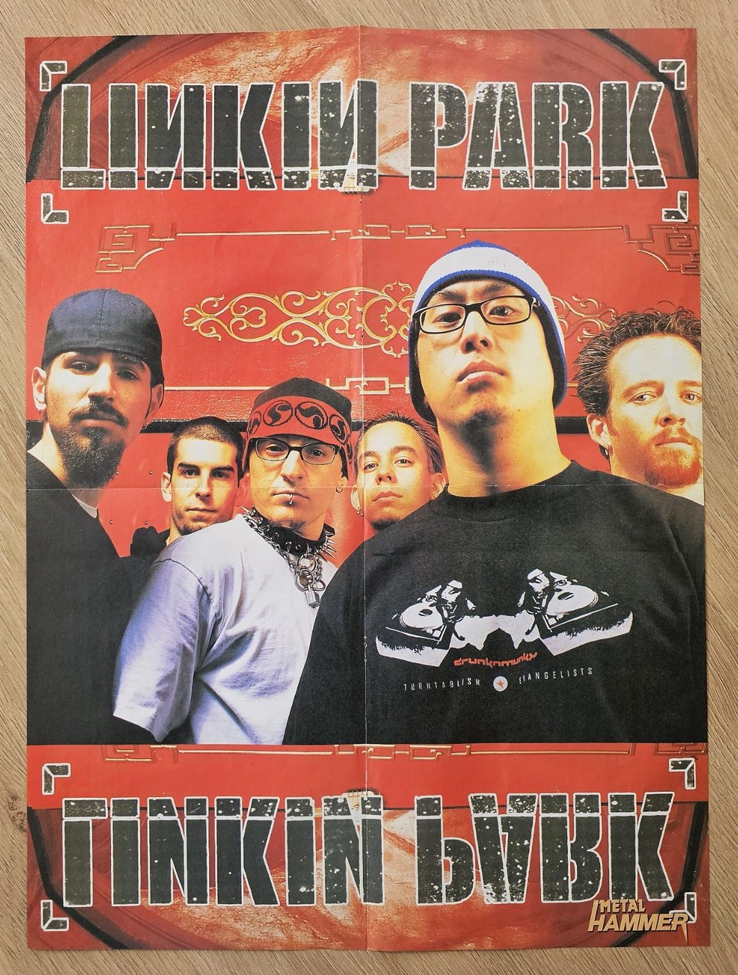 Chester Bennington Linkin Park poster, 40 × 55 cm