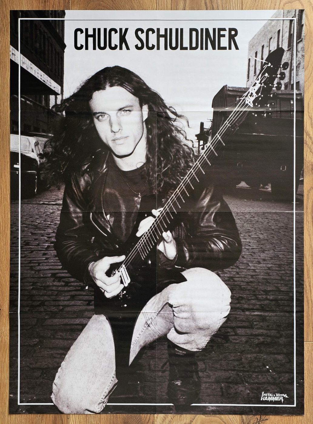 Chuck Schuldiner (Death) poster, 55 × 75 cm