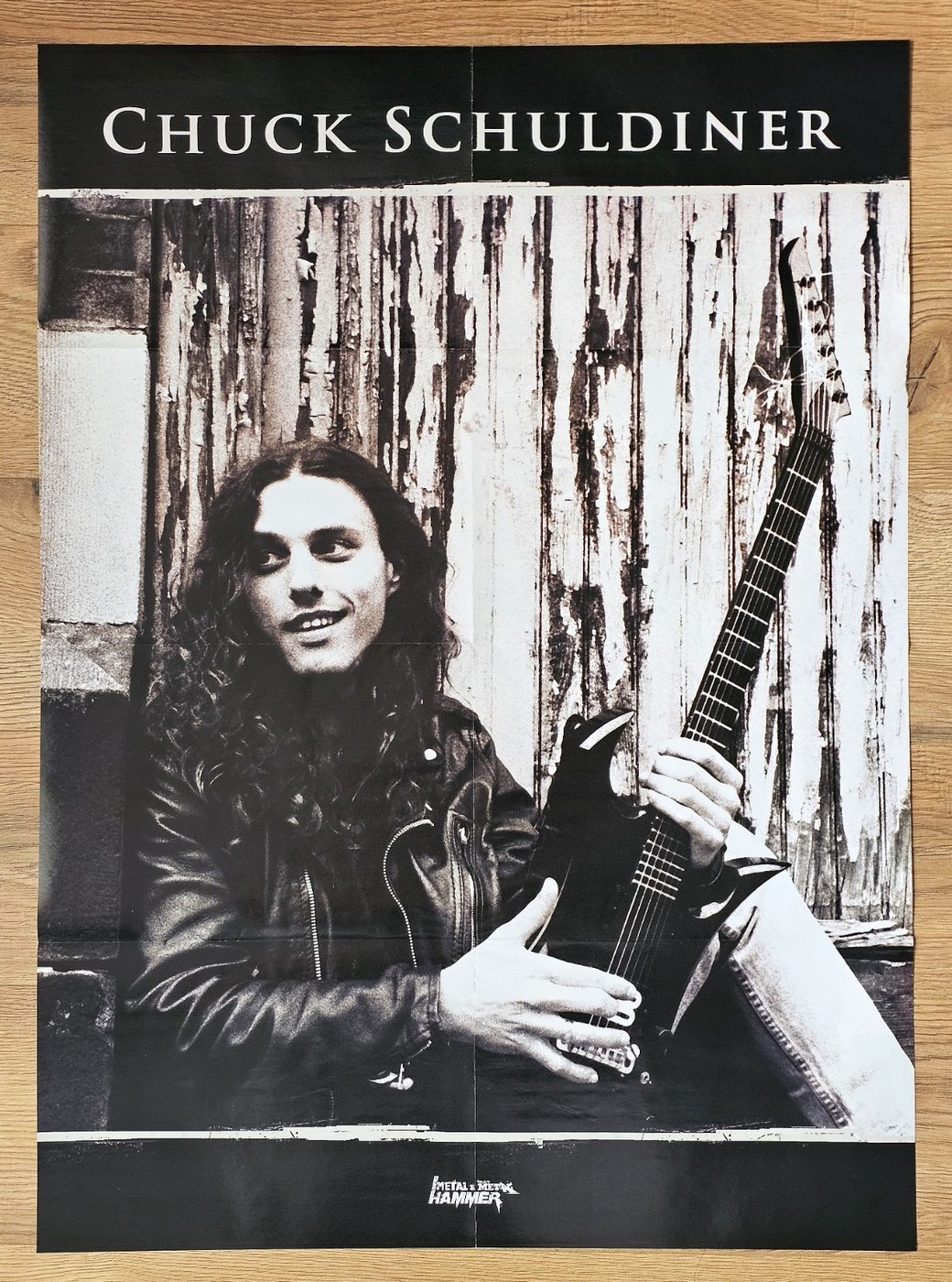 Chuck Schuldiner poster, 55 × 75 cm