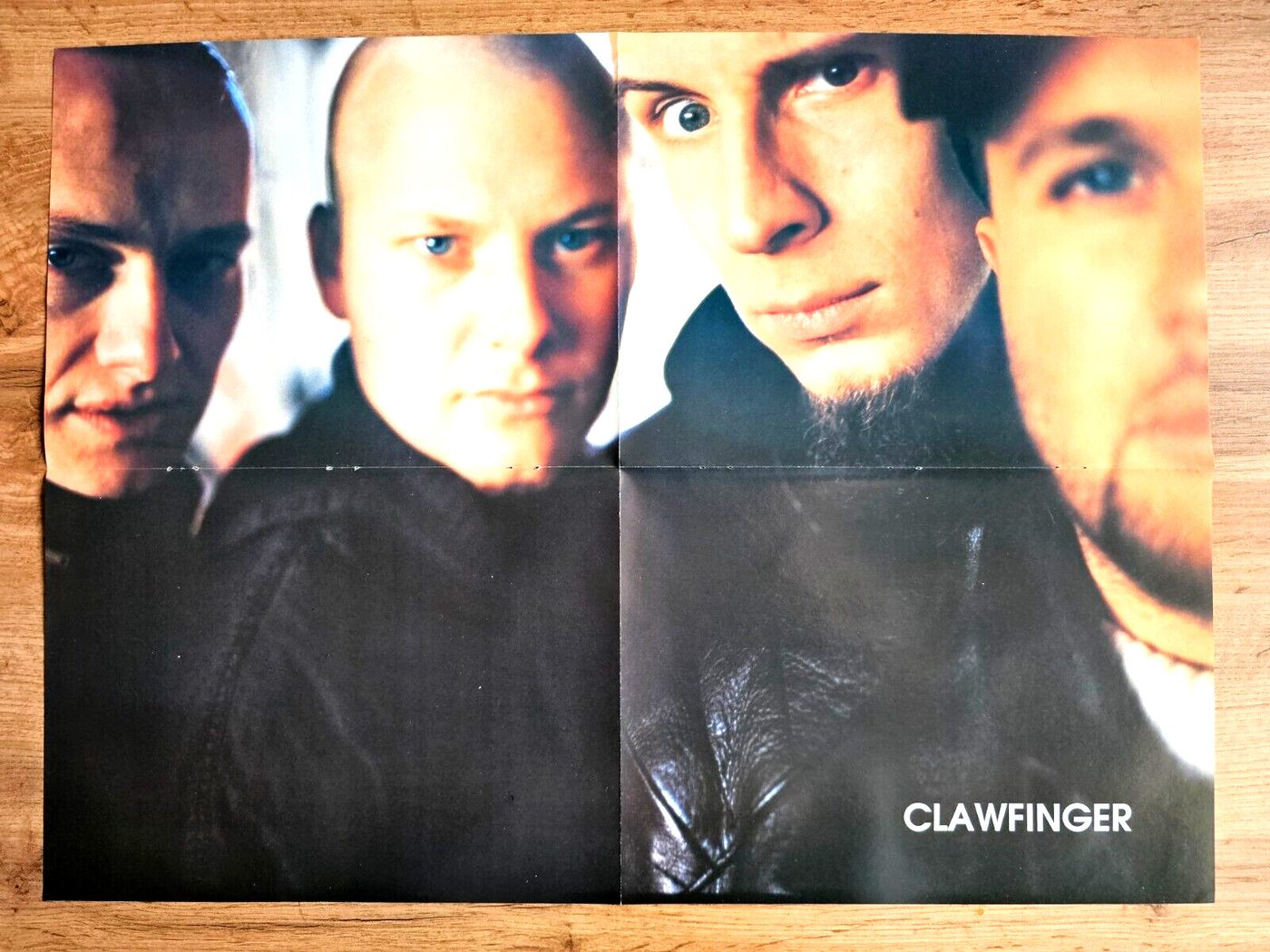 Clawfinger poster, 55 × 40 cm
