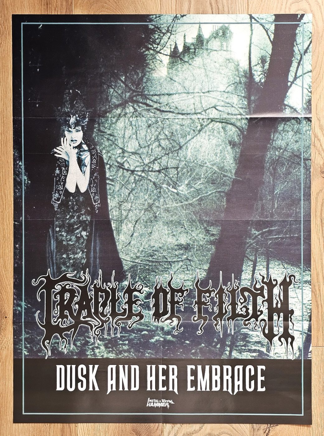Cradle of Filth "Dusk" poster, 55 × 75 cm
