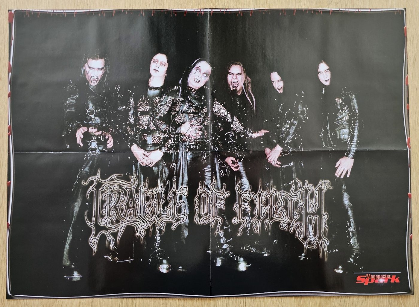 Cradle of Filth poster, 55 × 40 cm