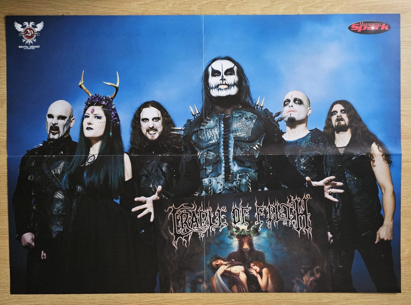Cradle of Filth poster, 55 × 40 cm