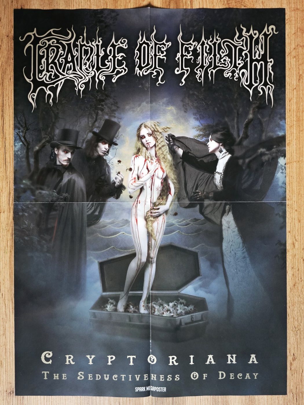 Cradle of Filth poster, 40 × 55 cm