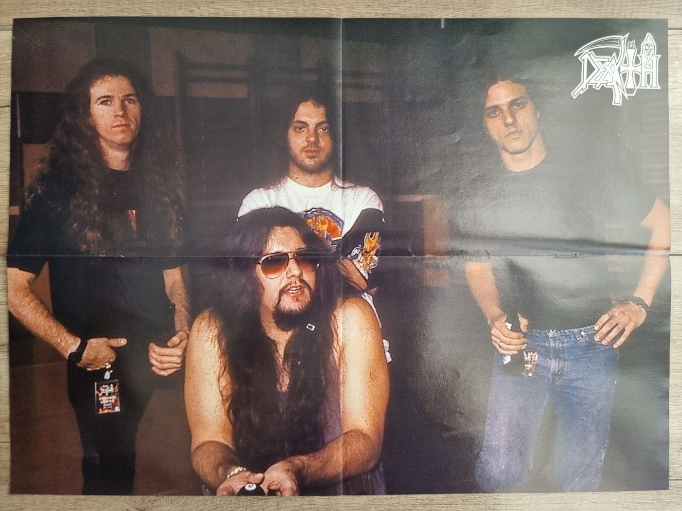 Death poster, 55 × 40 cm