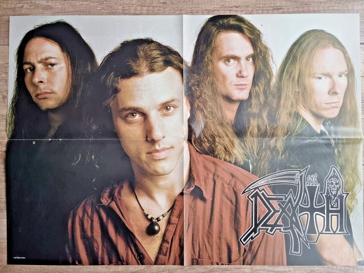 Death poster, 55 × 40 cm