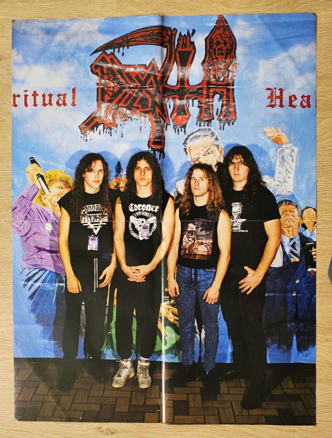 Death / Winger poster, 40 × 55 cm