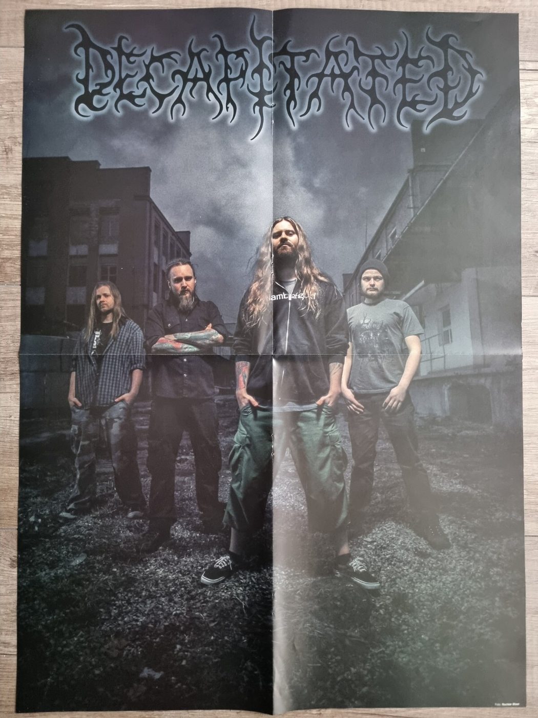 Decapitated poster, 40 × 55 cm