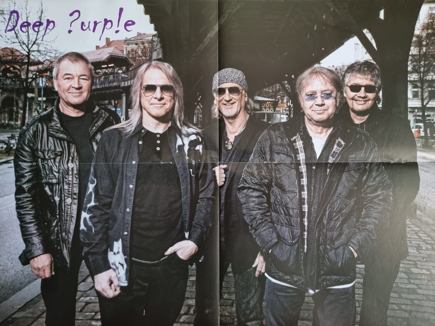 Deep Purple poster, 55 × 40 cm