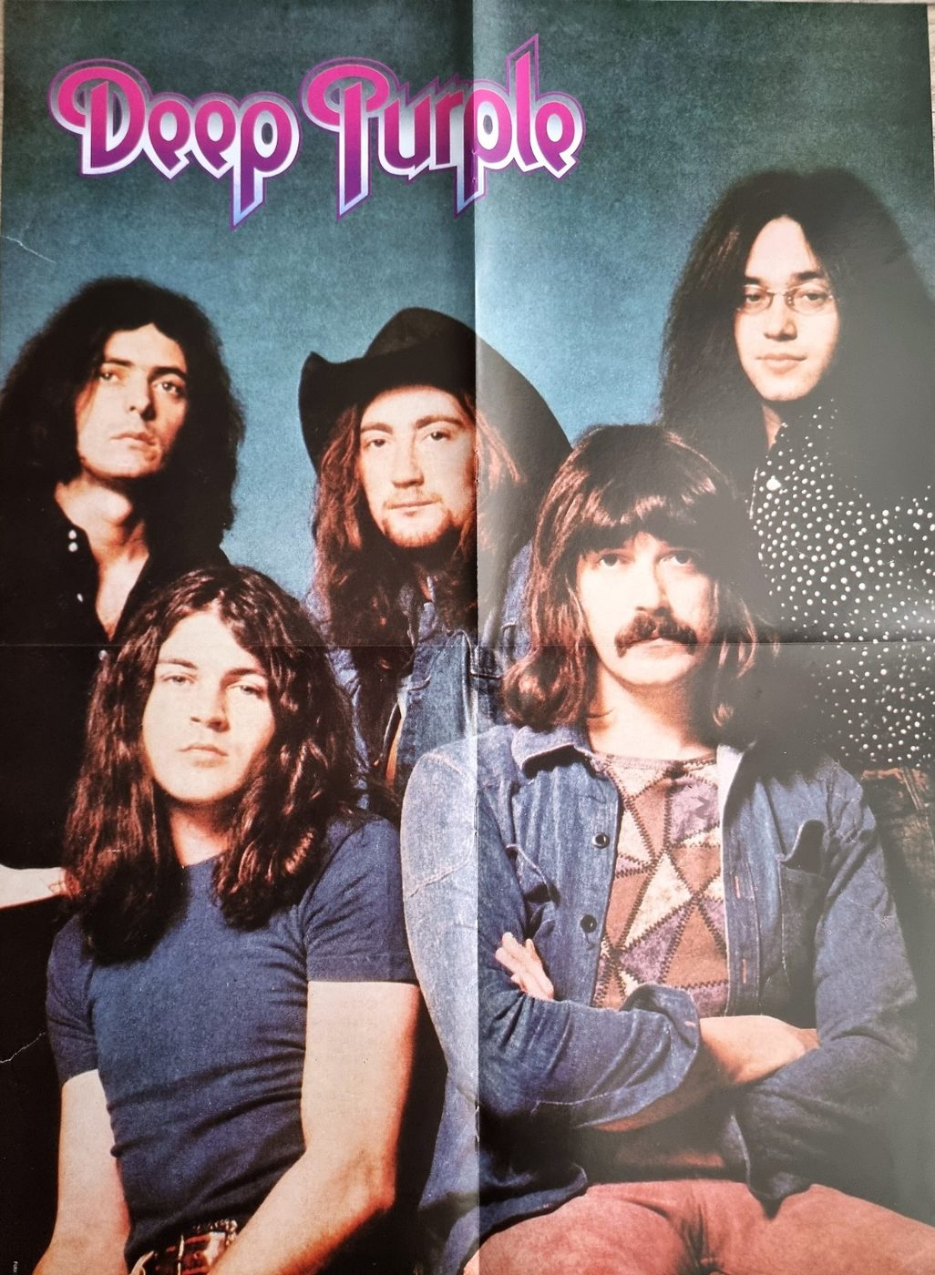 Deep Purple poster, 40 × 55 cm