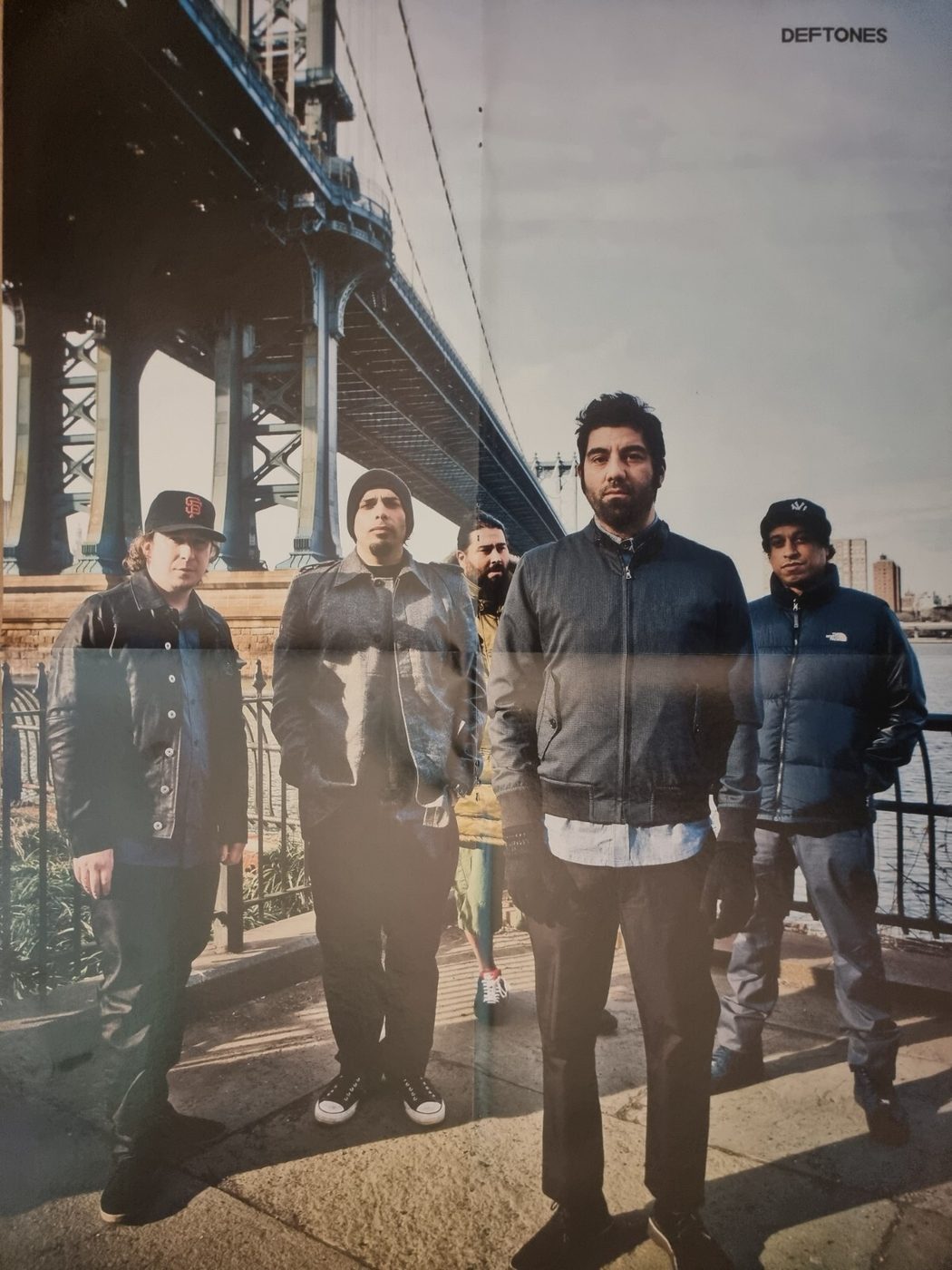 Deftones poster, 40 × 55 cm