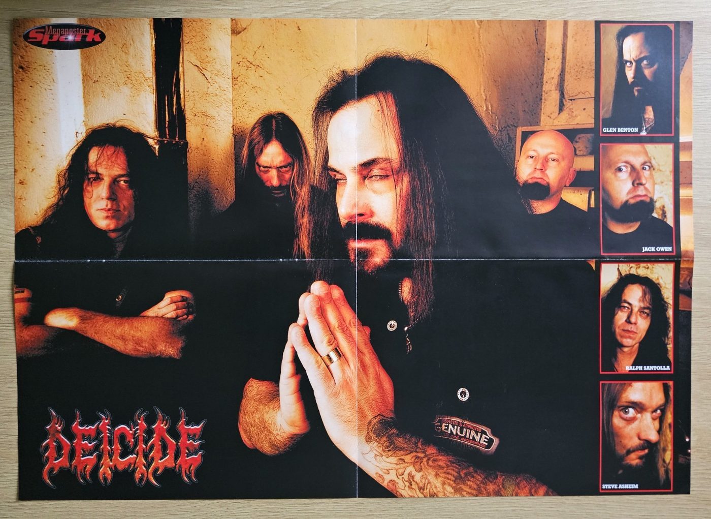 Deicide poster, 55 × 40 cm