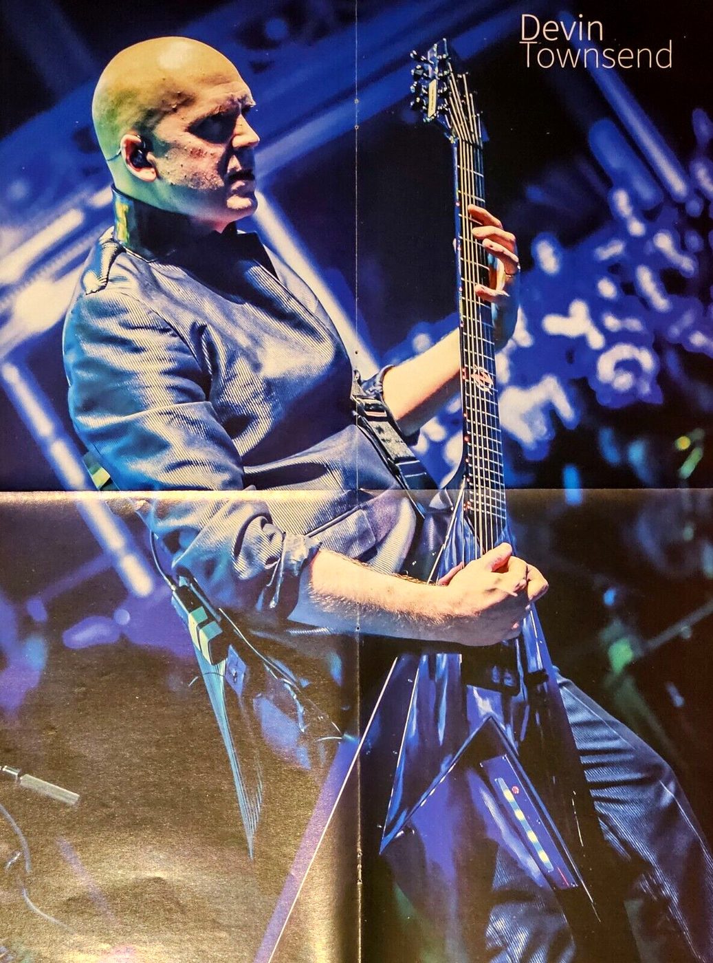 Devin Townsend poster, 40 × 55 cm