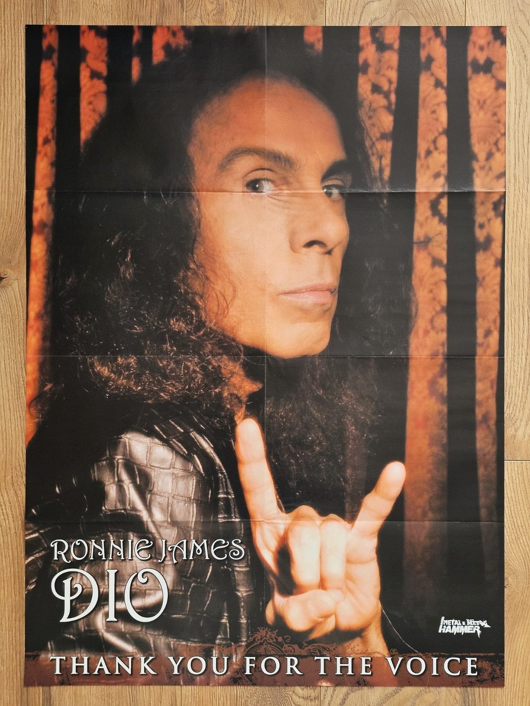DIO poster, 55 × 75 cm