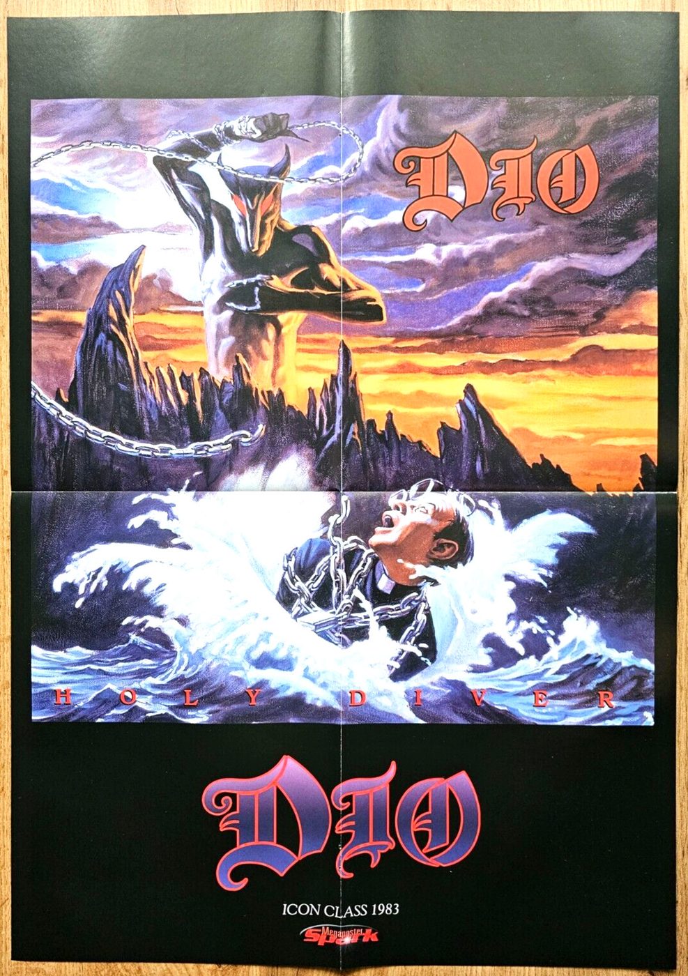 Dio poster, 40 × 55 cm