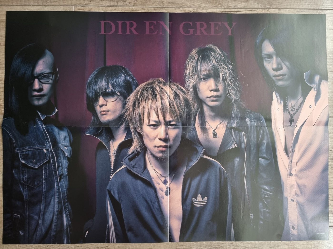 Dir En Grey poster, 55 × 40 cm