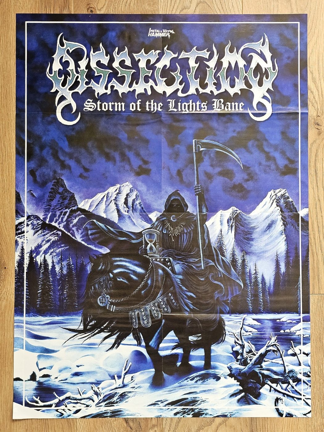 Dissection poster, 55 × 75 cm