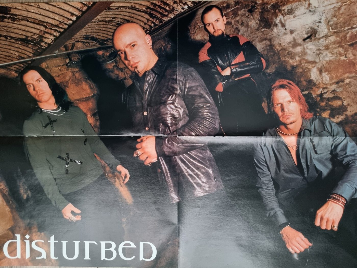 Disturbed poster, 55 × 40 cm