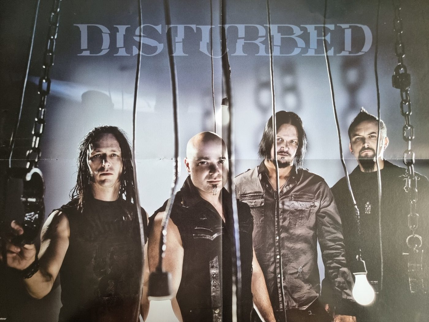 Disturbed poster, 55 × 40 cm