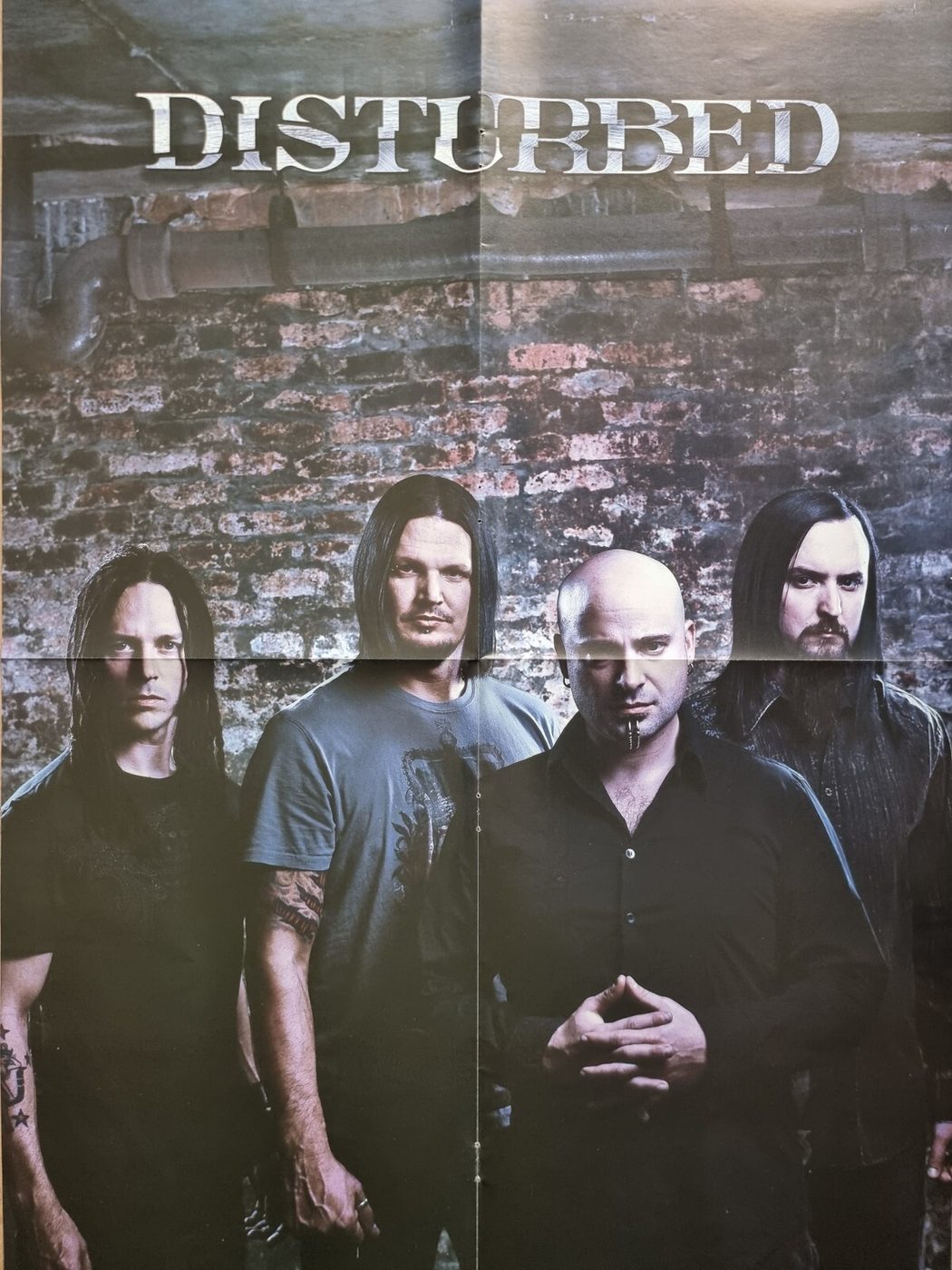 Disturbed poster, 40 × 55 cm