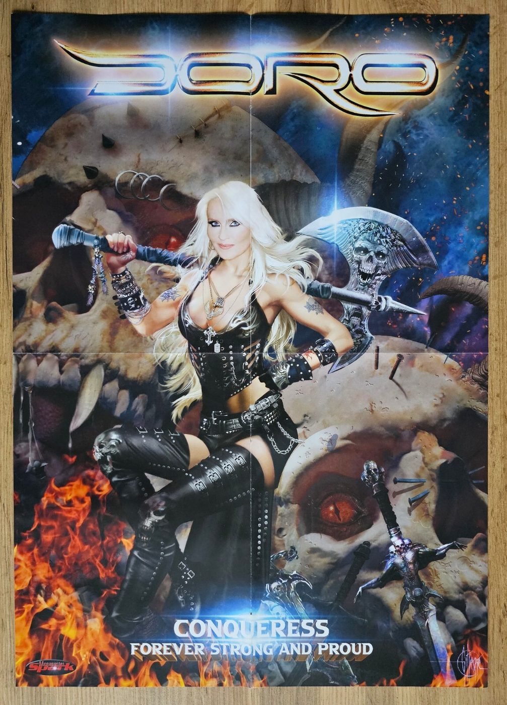 Doro poster, 40 × 55 cm