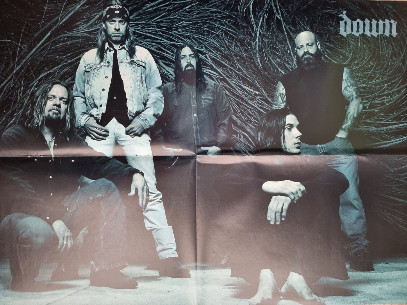 Down poster, 55 × 40 cm