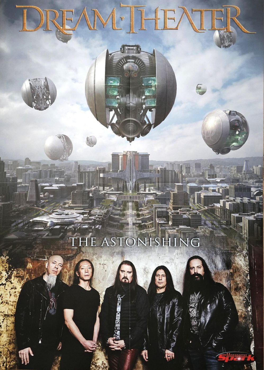 Dream Theater poster, 40 × 55 cm
