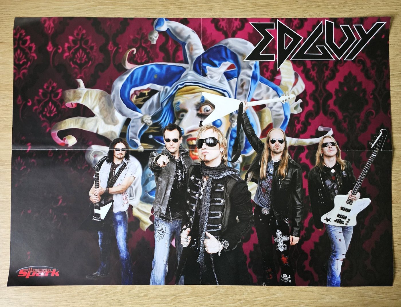 Edguy poster, 55 × 40 cm