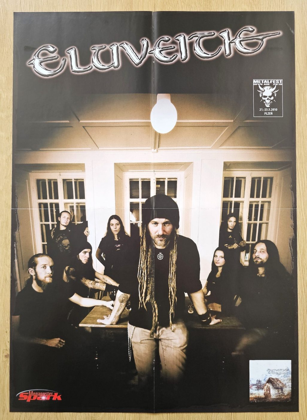 Eluveitie poster, 40 × 55 cm