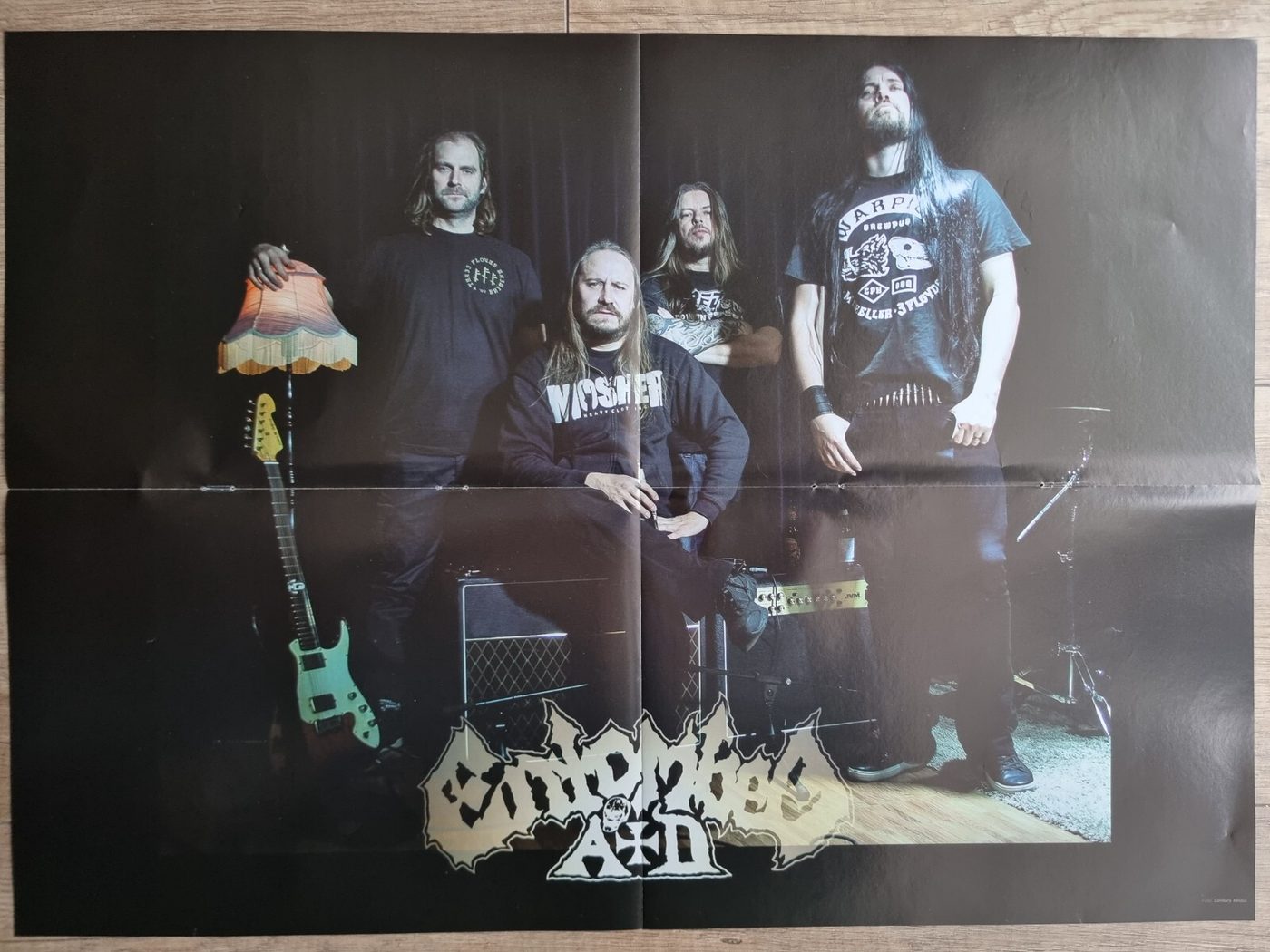 Entombed A.D. poster, 55 × 40 cm