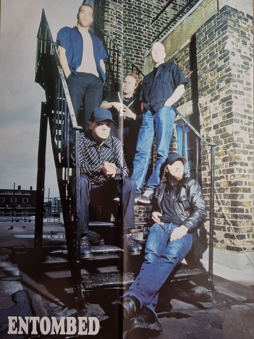 Entombed poster, 40 × 55 cm