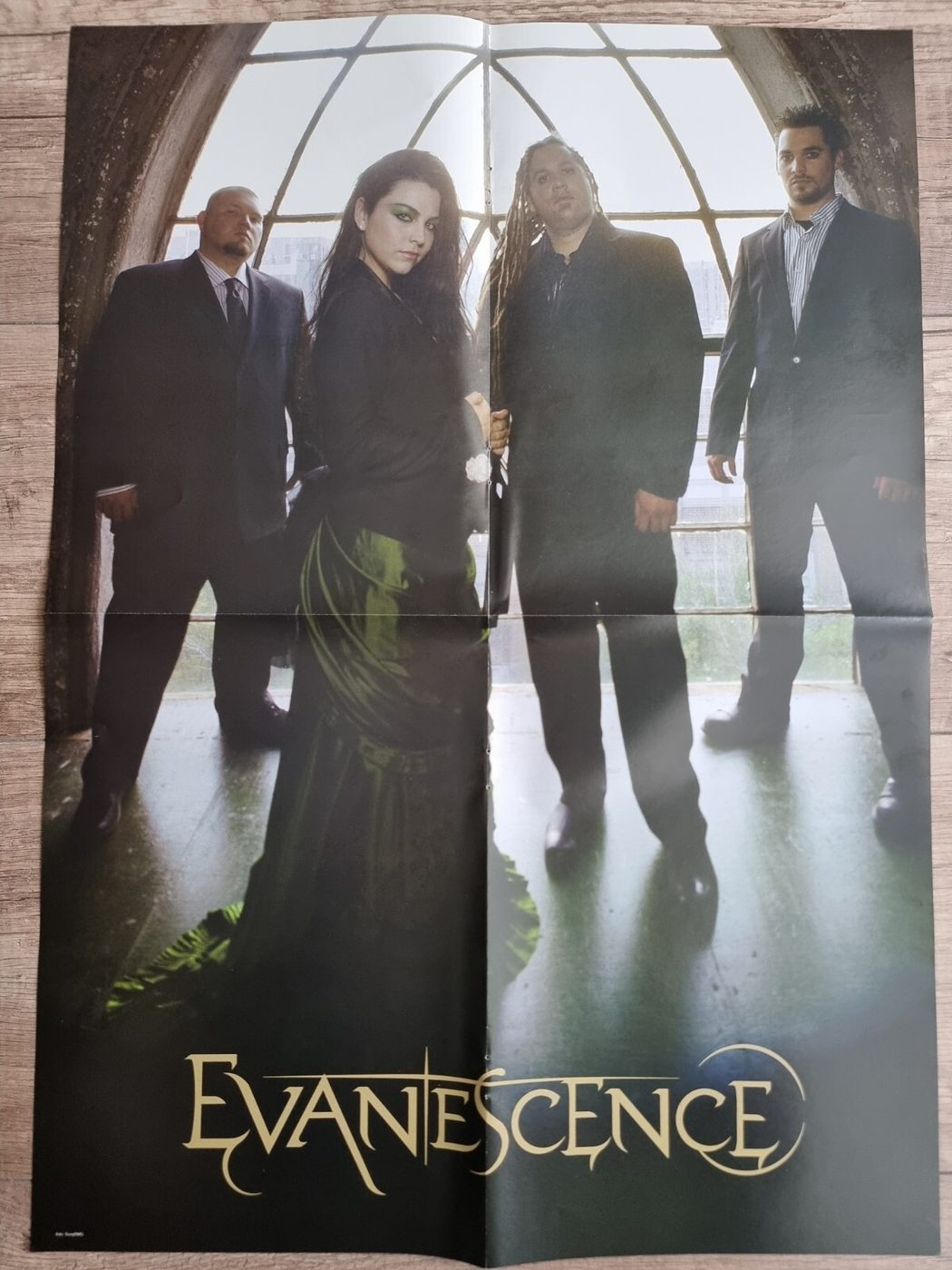 Evanescence poster, 40 × 55 cm