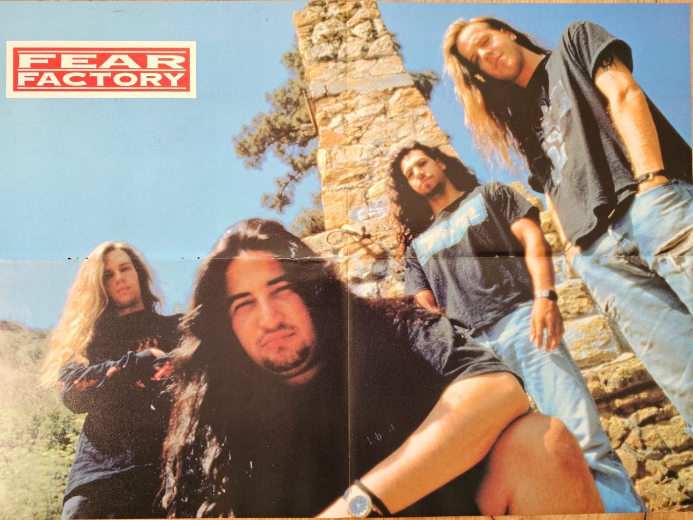 Fear Factory poster, 55 × 40 cm