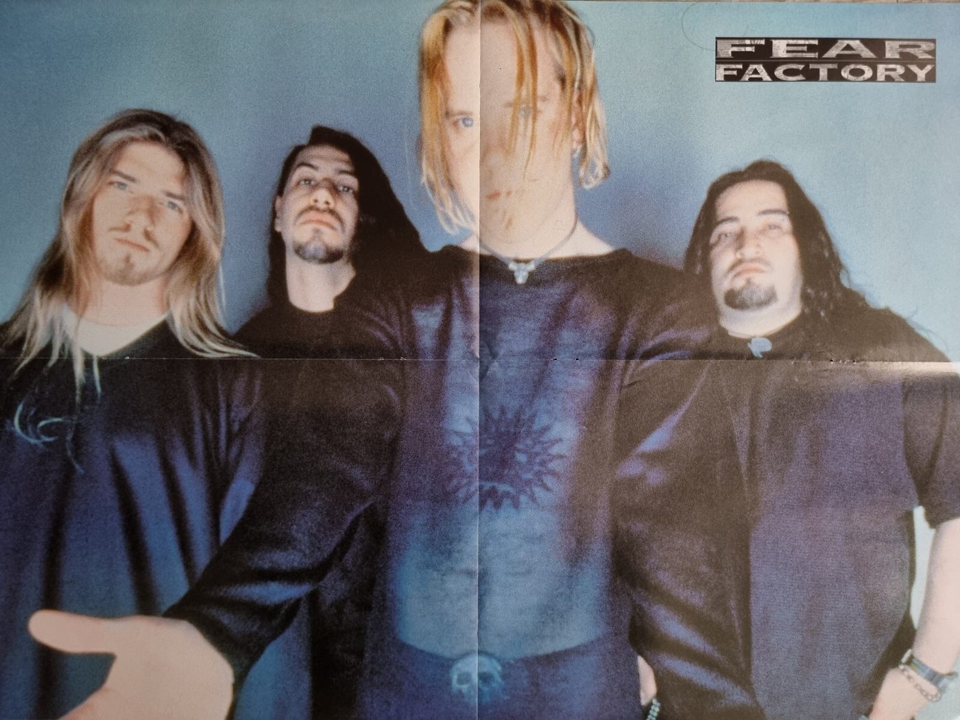 Fear Factory poster, 55 × 40 cm