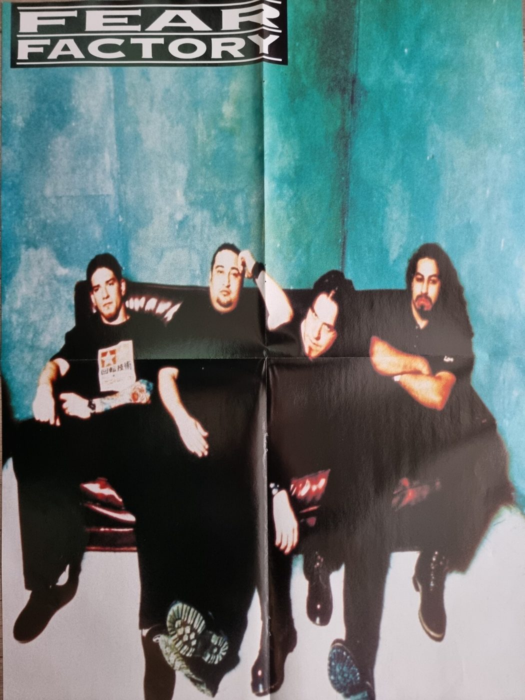 Fear Factory poster, 40 × 55 cm