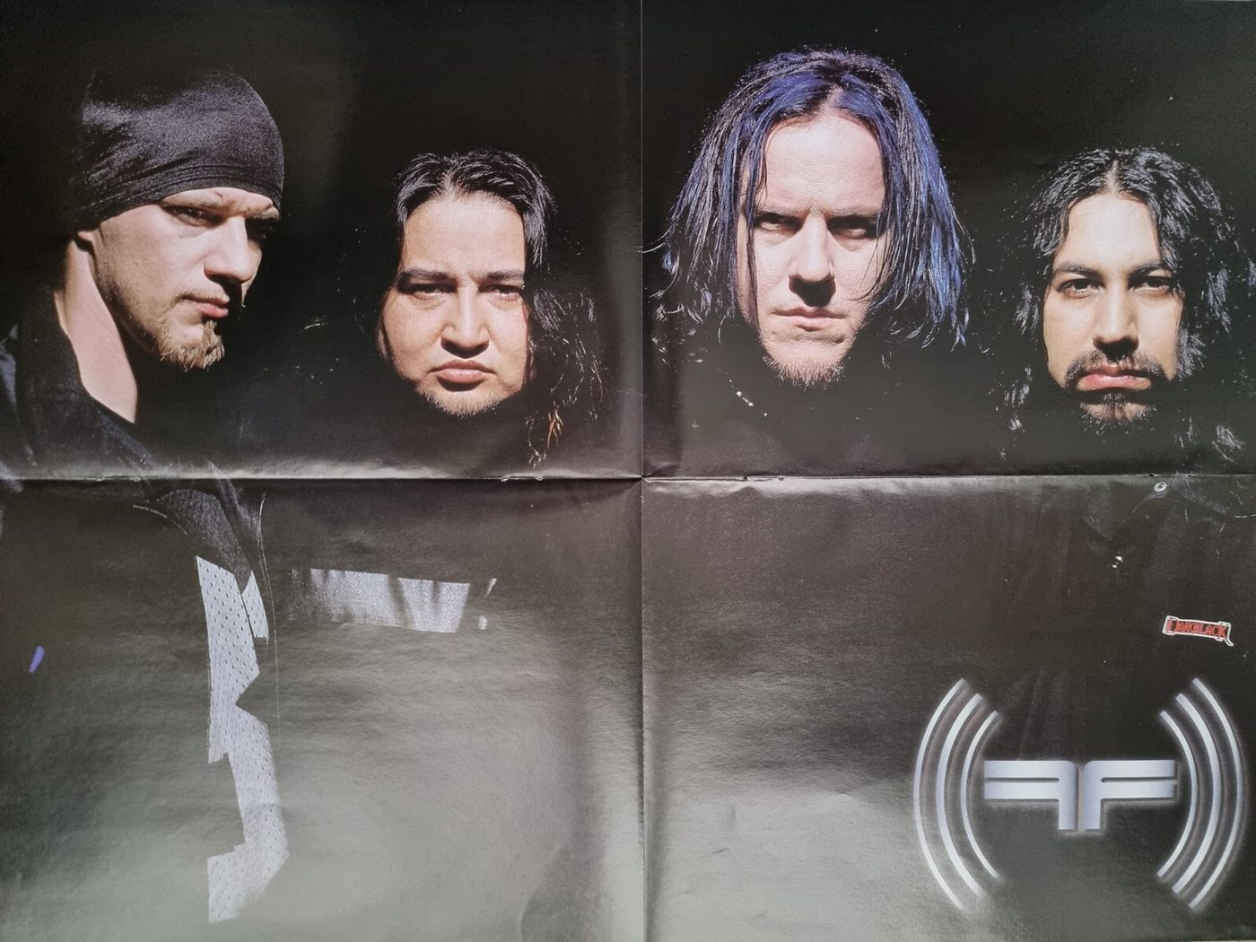 Fear Factory poster, 55 × 40 cm