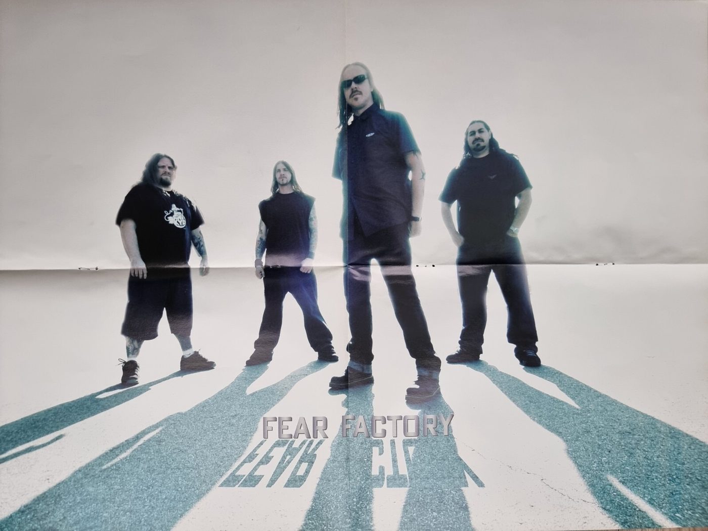 Fear Factory poster, 55 × 40 cm
