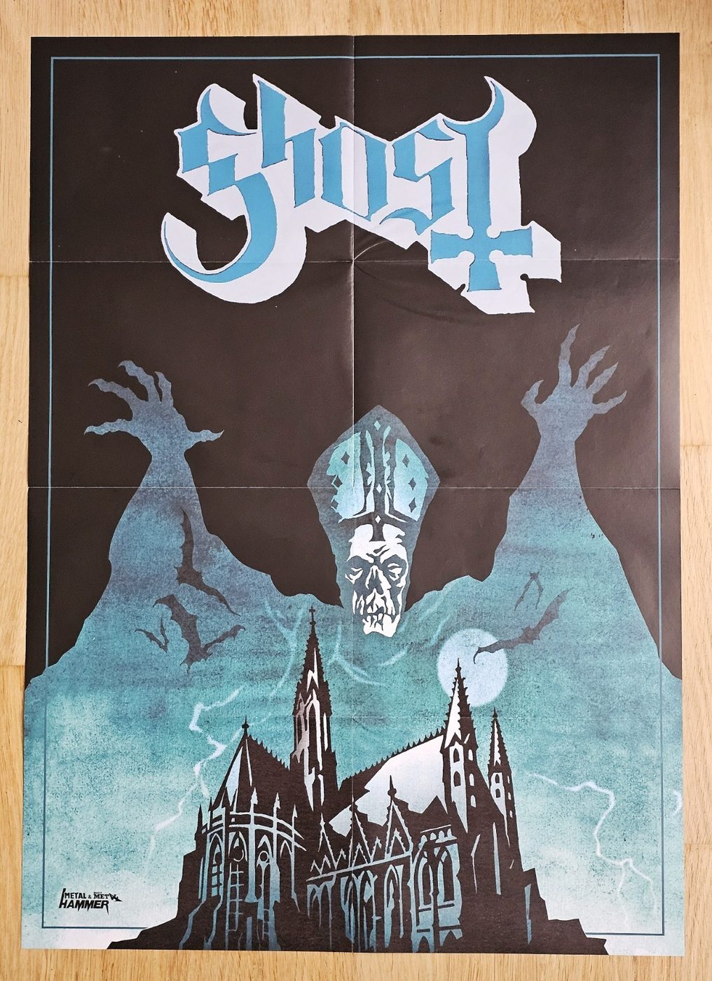 Ghost "Opus" poster, 50 × 70 cm