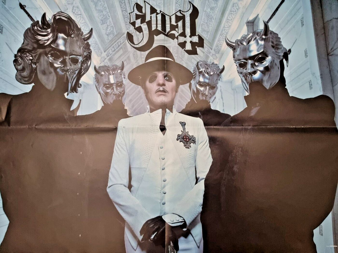 Ghost poster, 55 × 40 cm