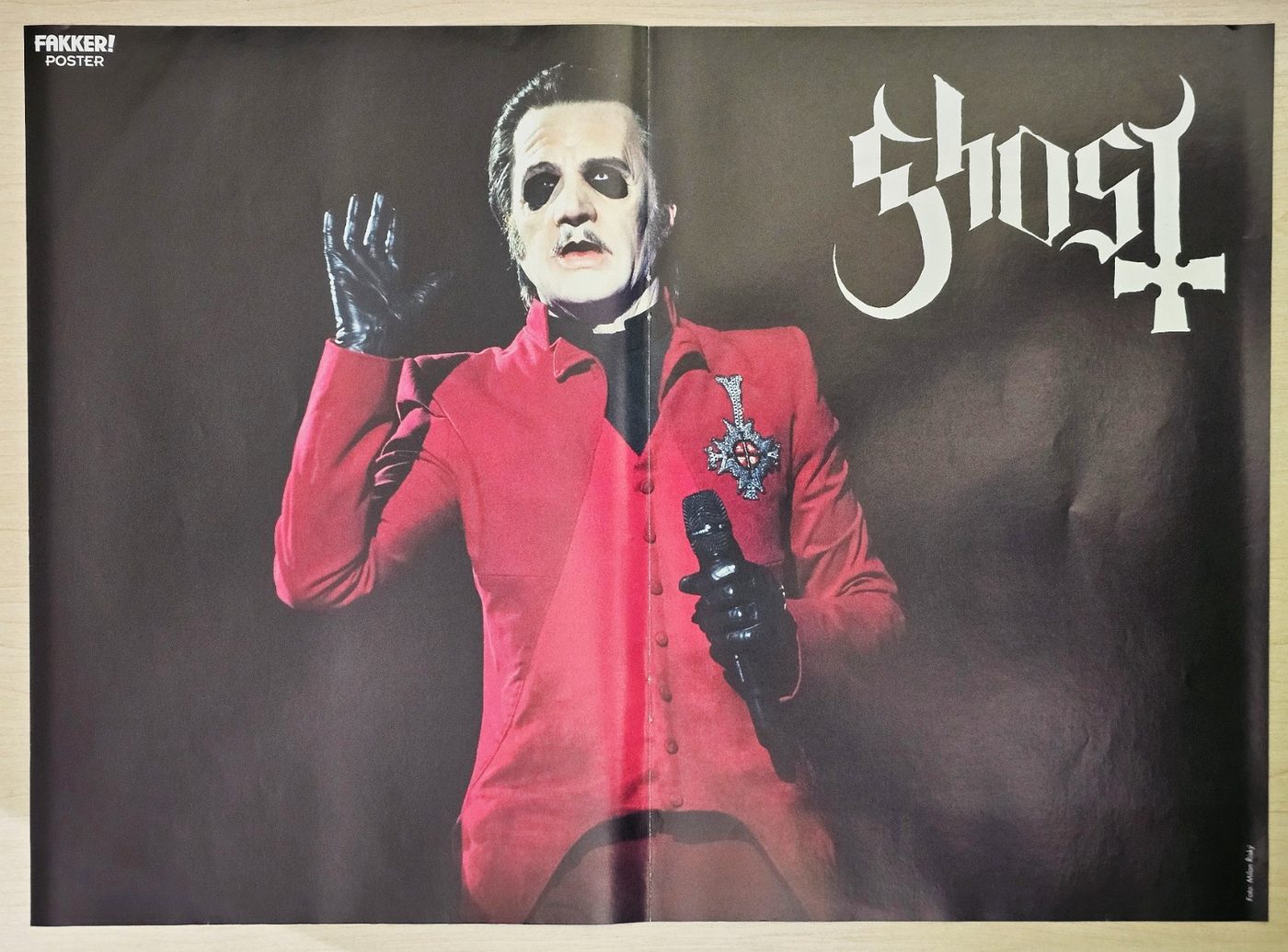Ghost poster, 40 × 30 cm