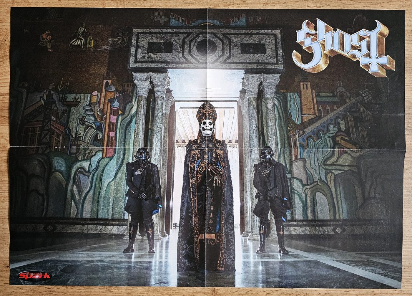 Ghost poster, 55 × 40 cm